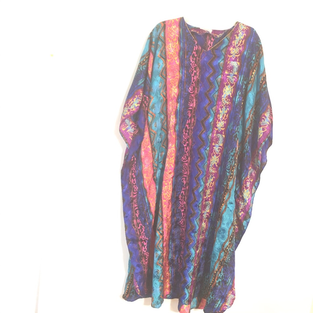 Gabrielle Intimates Multicolored Kimono One Size